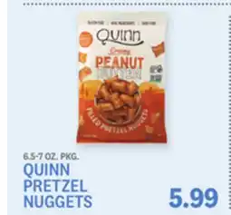 Kings Food Markets QUINN PRETZEL NUGGETS offer