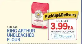 Kings Food Markets KING ARTHUR UNBLEACHED FLOUR offer