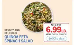 Kings Food Markets QUINOA FETA SPINACH SALAD offer
