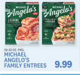 Kings Food Markets MICHAEL ANGELO'S FAMILY ENTREES offer