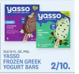 Kings Food Markets YASSO FROZEN GREEK YOGURT BARS offer