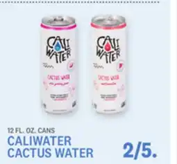Kings Food Markets CALIWATER CACTUS WATER offer