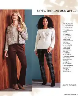 Boscov's Skye's The Limit - Autumn Countryside Collection offer