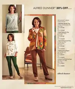 Boscov's ALFRED DUNNER offer