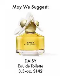 Boscov's DAISY Eau de Toilette offer