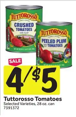 Stop&Shop Tuttorosso Tomatoes offer