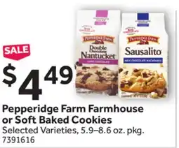 Stop&Shop Pepperidge Farm Farmhouse or Soft Baked Cookies offer