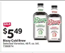 Stop&Shop Bizzy Cold Brew offer