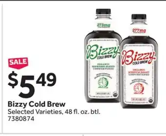 Stop&Shop Bizzy Cold Brew offer