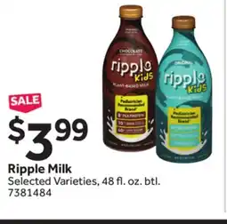 Stop&Shop Ripple Milk offer