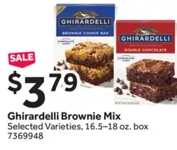 Stop&Shop Ghirardelli Brownie Mix offer