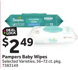 Stop&Shop Pampers Baby Wipes offer