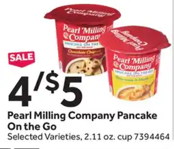 Stop&Shop Pearl Milling Company Pancake On the Go offer