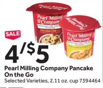 Stop&Shop Pearl Milling Company Pancake On the Go offer