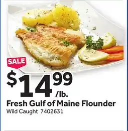 Stop&Shop Fresh Gulf of Maine Flounder offer