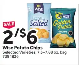 Stop&Shop Wise Potato Chips offer