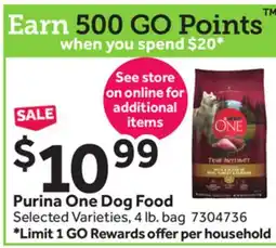 Stop&Shop Purina One Dog Food offer