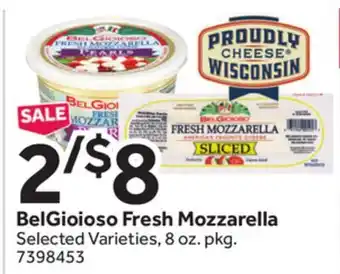 Stop&Shop BelGioioso Fresh Mozzarella offer