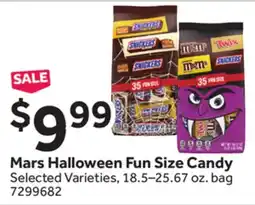 Stop&Shop MARS HALLOWEEN FUN SIZE CANDY offer