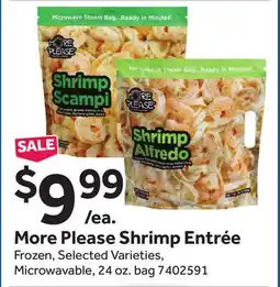 Stop&Shop More Please Shrimp Entrée offer
