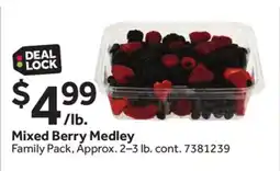 Stop&Shop MIXED BERRY MEDLEY offer