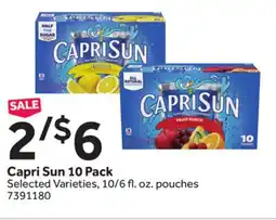 Stop&Shop Capri Sun 10 Pack offer