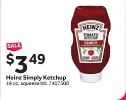Stop&Shop Heinz Simply Ketchup offer