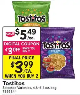Stop&Shop Tostitos offer