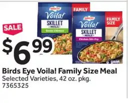 Stop&Shop Birds Eye Voila! Family Size Meal offer