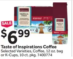 Stop&Shop Taste of Inspirations Coffee offer