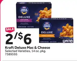Stop&Shop Kraft Deluxe Mac & Cheese offer