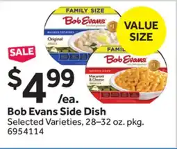 Stop&Shop Bob Evans Side Dish offer