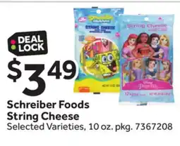 Stop&Shop Schreiber Foods String Cheese offer
