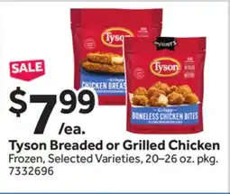 Stop&Shop TYSON BREADED OR GRILLED CHICKEN offer