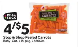 Stop&Shop Stop & Shop Peeled Carrots offer