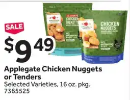 Stop&Shop Applegate Chicken Nuggets or Tenders offer