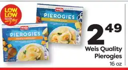 Weis Markets Weis Quality Pierogies offer