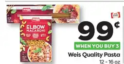 Weis Markets Weis Quality Pasta offer