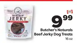 Weis Markets Butcher's Naturals Beef Jerky Dog Treats offer