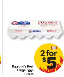 Weis Markets Eggland's Best Large Eggs offer