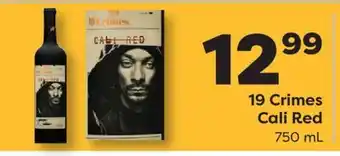 Weis Markets 19 Crimes Cali Red offer