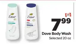 Weis Markets Dove Body Wash offer