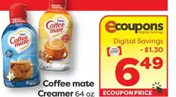 Weis Markets Coffee mate Creamer offer
