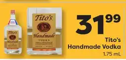 Weis Markets Tito's Handmade Vodka offer