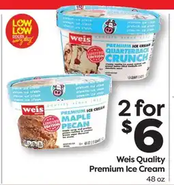 Weis Markets Weis Quality Premium Ice Cream offer