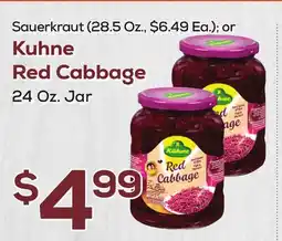 DeCicco & Sons Kuhne Red Cabbage 24 Oz. Jar offer