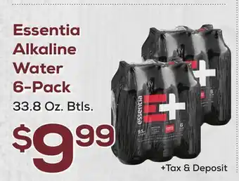 DeCicco & Sons Essentia Alkaline Water 6-Pack offer