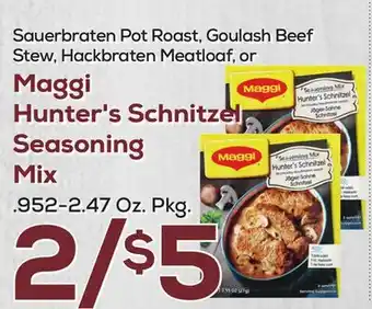 DeCicco & Sons Maggi Hunter's Schnitzel Seasoning Mix offer