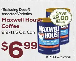 DeCicco & Sons Maxwell House Coffee offer
