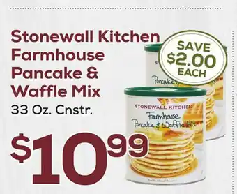 DeCicco & Sons Stonewall Kitchen Farmhouse Pancake & Waffle Mix offer